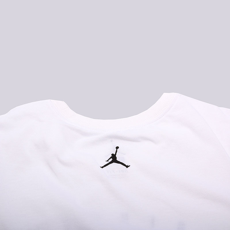 мужская белая футболка Jordan Engineered For Flight Tee 801556-100 - цена, описание, фото 3